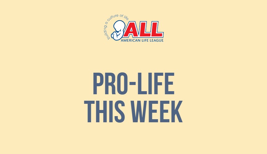 Pro-Life This Week: December 2, 2022
